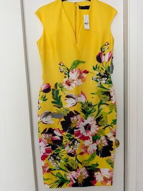 🌼 New York & Company Floral Dress – Size L 🌼